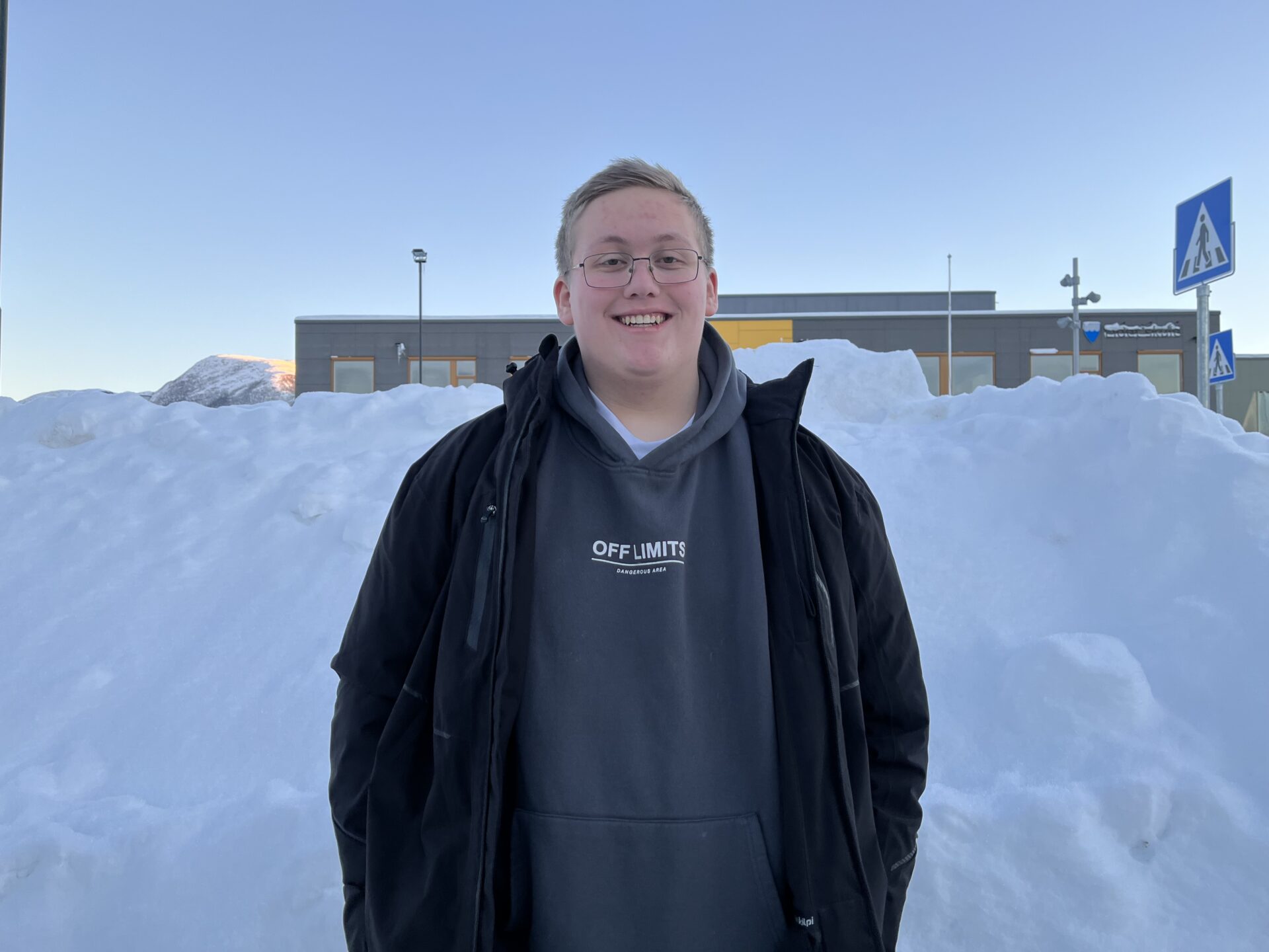Bilde av vår lærlingrepresentant i styret